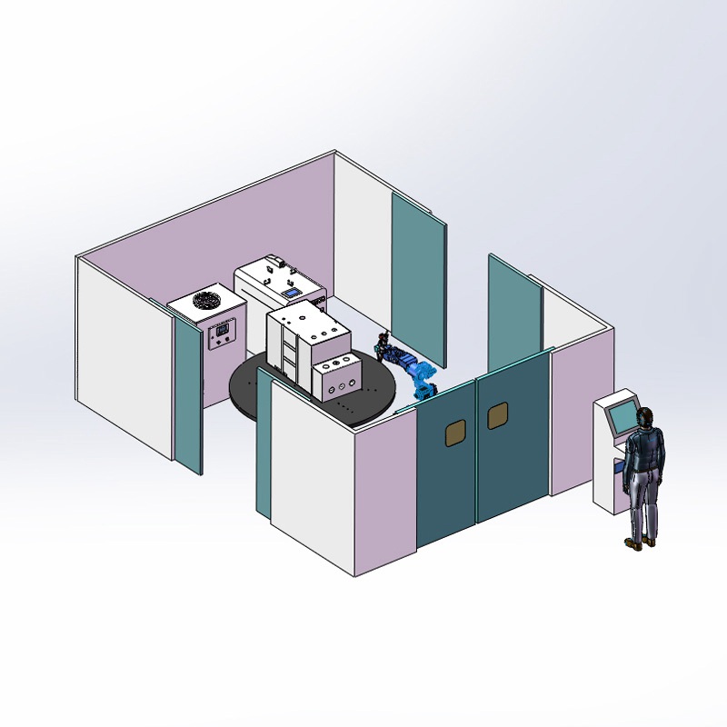 充氣柜機器人激光焊接