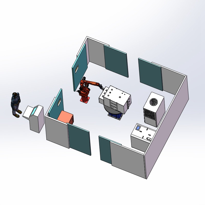 充氣柜機器人激光焊接