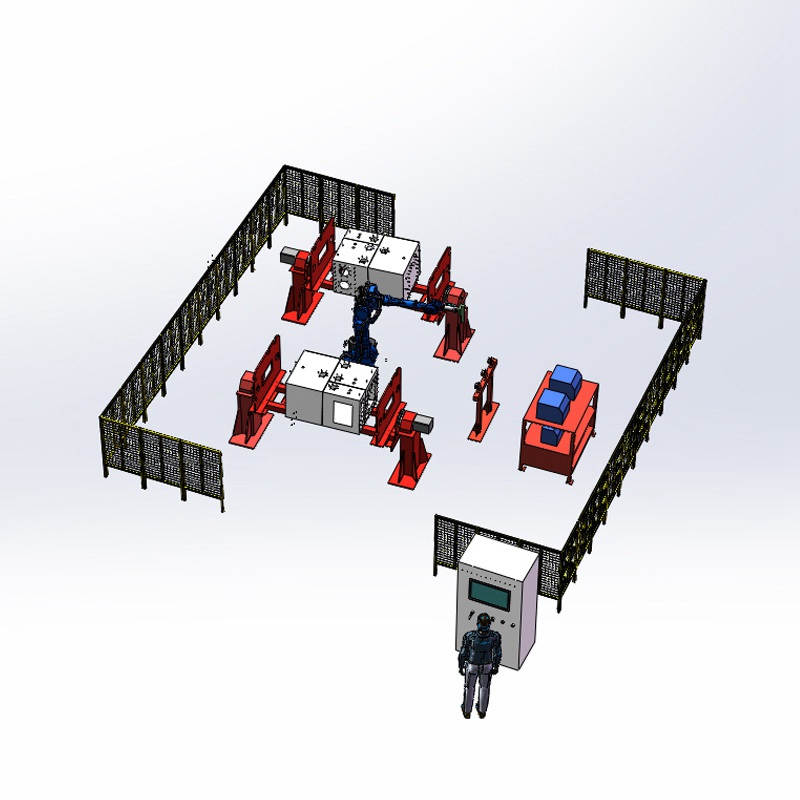 充氣柜機(jī)器人螺柱焊接