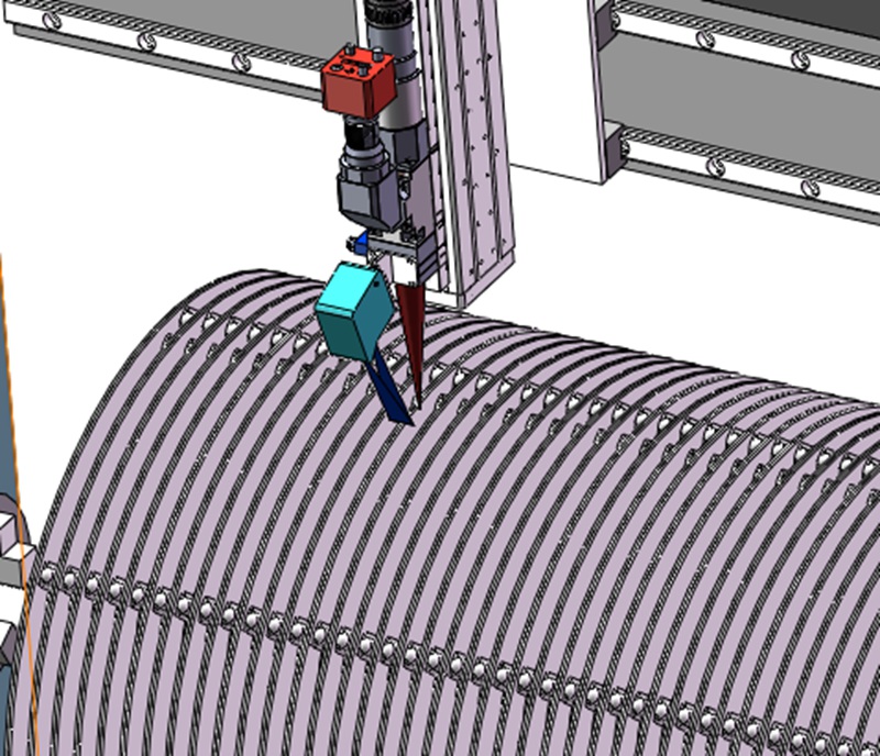 圓板換熱器自動化激光焊接設備